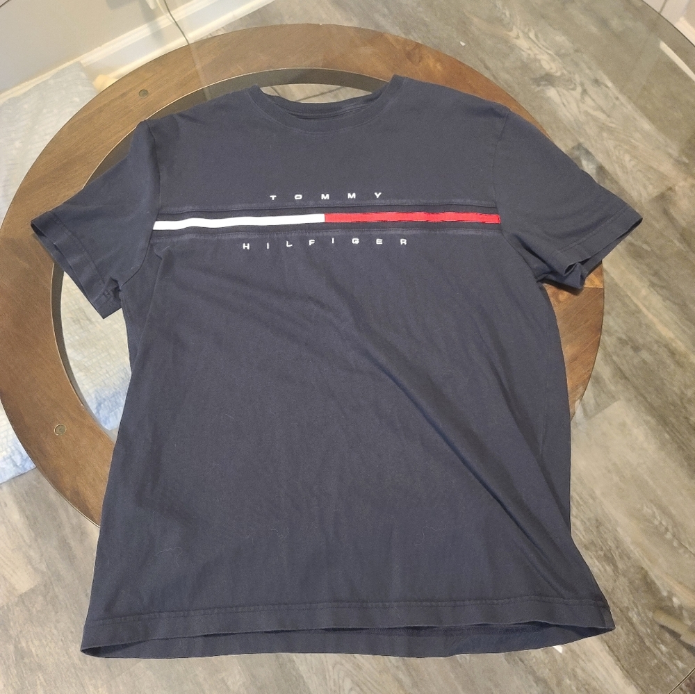 Tommy Hilfiger Casual NAVY Blue Men T shirt